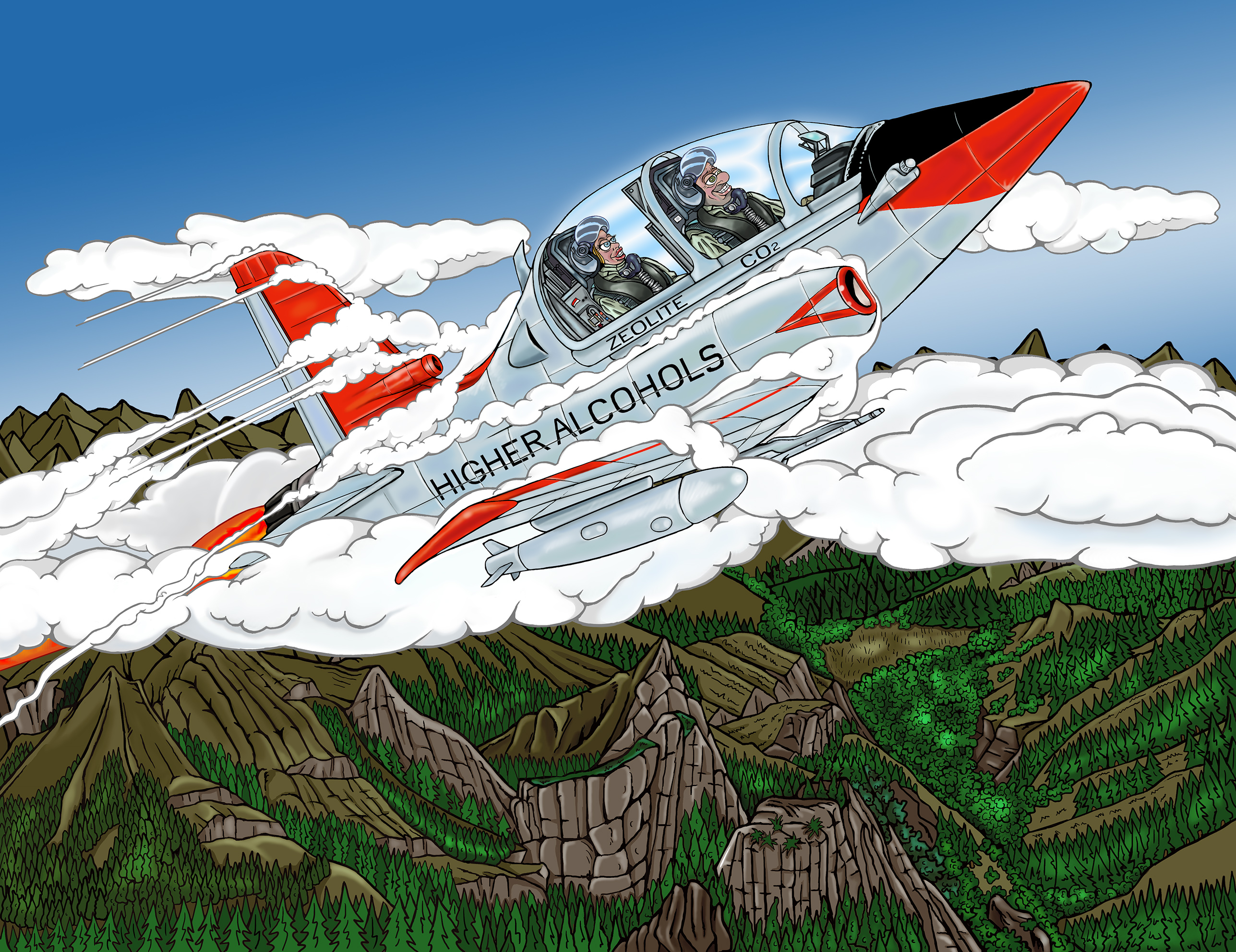 ilustracion avion